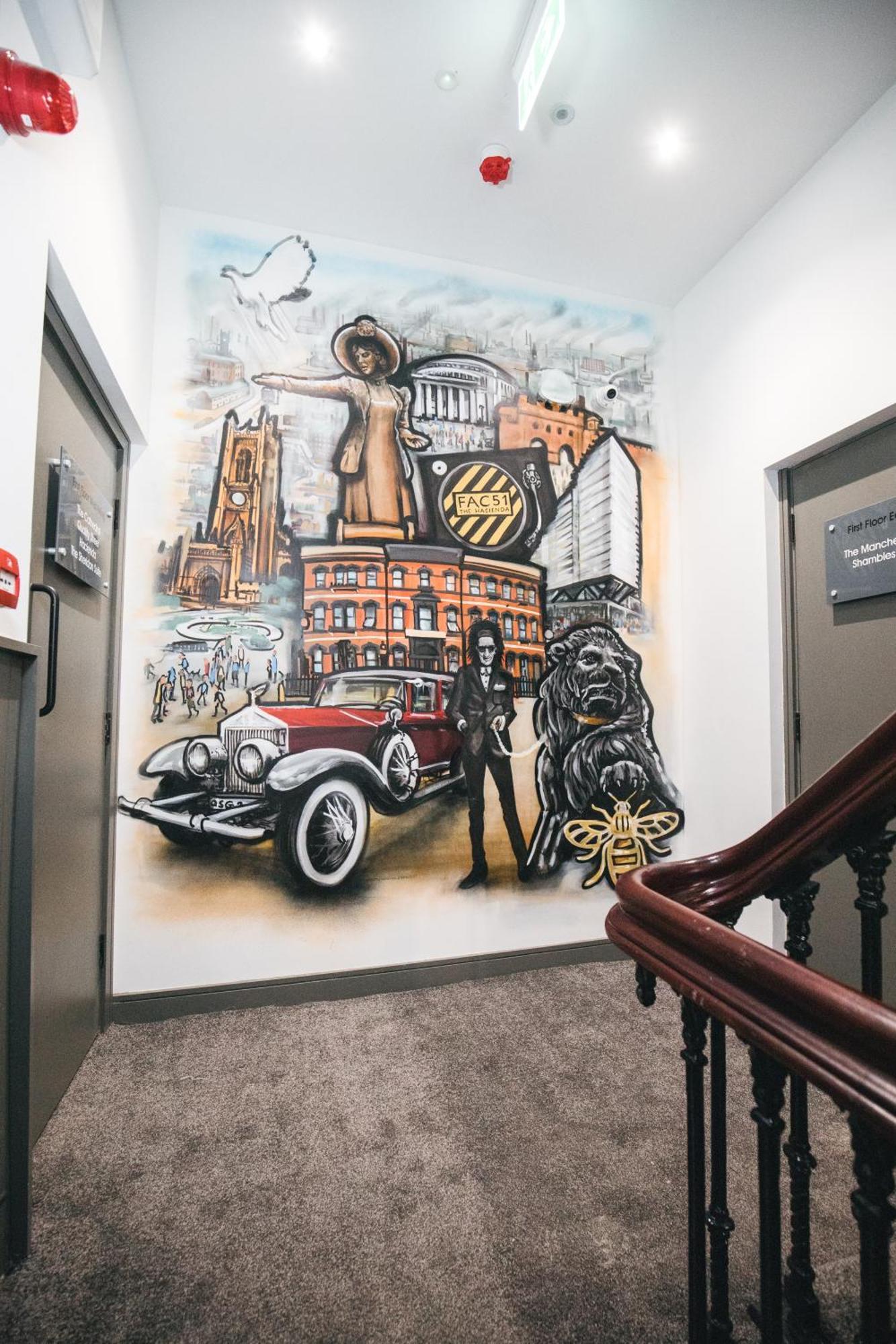 Black Lion Hotel Manchester Селфорд Екстер'єр фото